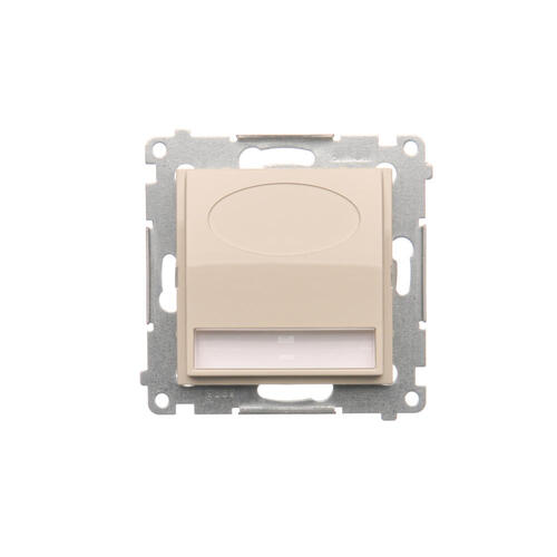 KONTAKT SIMON - Oprawa oświetleniowa LED, 14 V DC, 0.42 W, białe ciepłe 3100 K; kremowy !Wymagany zasilacz 14V - DOS14.01/41