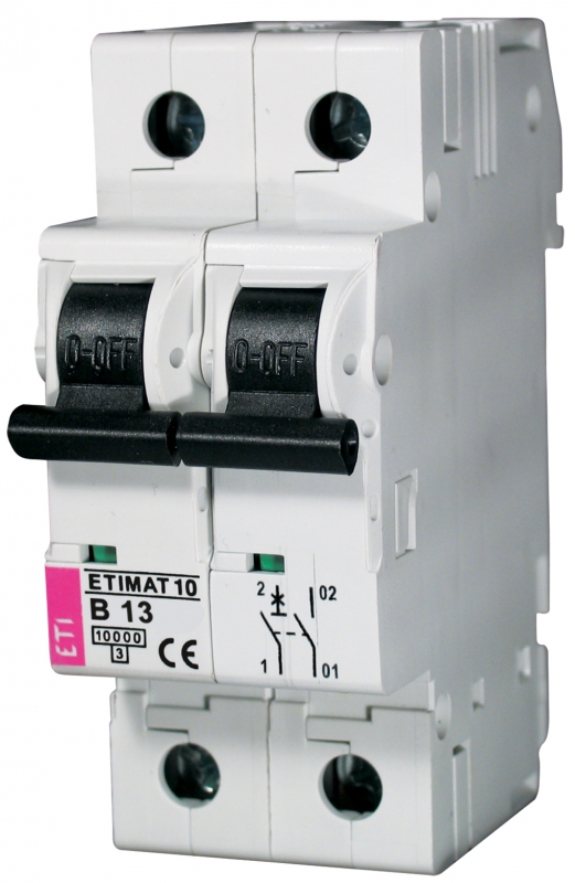 ETI - WYŁĄCZNIK NADPRĄDOWY ETIMAT 10 1P+N B13 - 002122715
