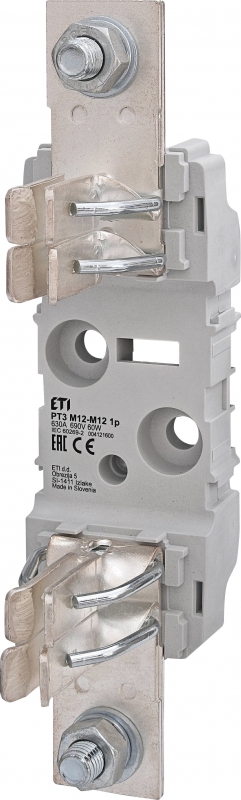 ETI - PODSTAWA BEZPIECZNIKOWA PT 3 M12-M12 1P - 004121600