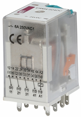 ETI - PRZEKAŹNIK 4 STYKOWY 24V DC ERM4-024DC - 002473006