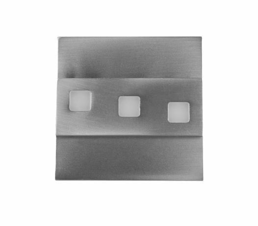 F&F - Oprawa schodowa LED Vika, satyna, 1,2W, 5900K - LS-VSC