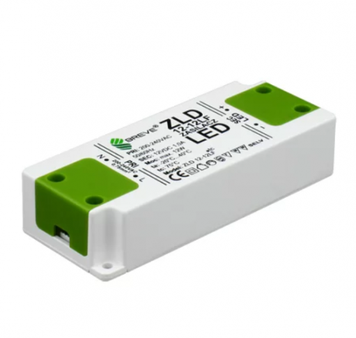 BREVE - ZASILACZ LED MONTAŻOWY IP20 ZLD 12-12LF 230/12V DC 12W 1A - 19712-9027