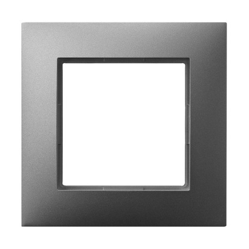 OSPEL - RAMKA POJEDYNCZA SZARY MAT ARIA - R-1U/70