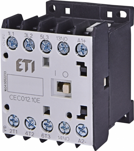 ETI - STYCZNIK SILNIKOWY MINIATUROWY CEC012.10 230V-50/60HZ - 004641078