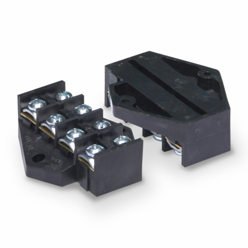 PLASTROL - PŁYTKA ODGAŁĘŹNA 4 TOROWA 2.5 MM2 - ZO-4/2,5