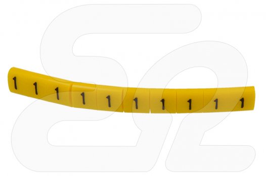 ERGOM - OZNACZNIK OZ-0/"1" /100 SZT./ - E04ZP-01020100200