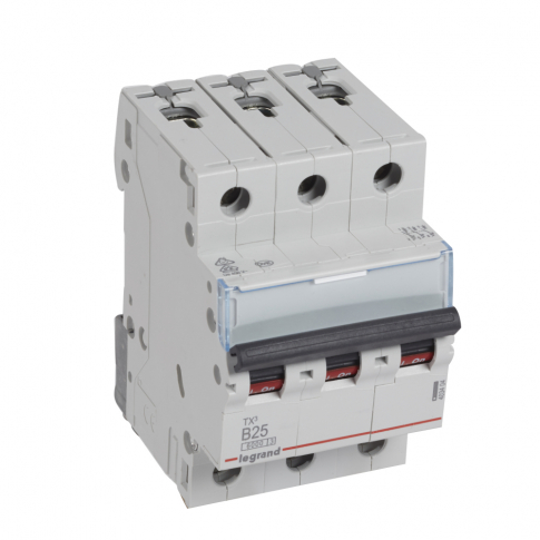 LEGRAND - WYŁĄCZNIK NADPRĄDOWY B 25A 3 BIEGUNY S303 - 403404