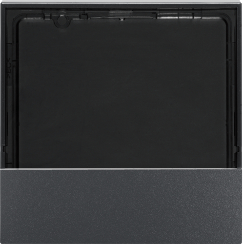HAGER - Element centralny do regulatora temperatury i pokojowego, antracyt mat, lakierowany KNX e/s B.x. - 80960185