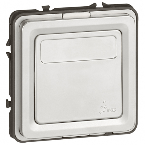 LEGRAND - PRZYCISK PRZEŁĄCZNY NO/NC Z UCHWYTEM ETYKIEY SOLIROC - 077843