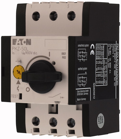 EATON - WYŁĄCZNIK 2-BIEGUNOWY, 30 A DC PKZ-SOL30 - 120939