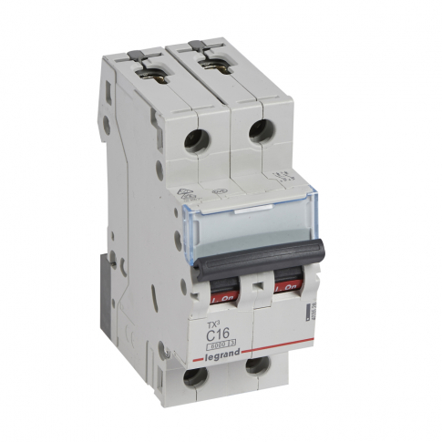 LEGRAND - WYŁĄCZNIK NADPRĄDOWY C 16A 2 BIEGUNY S302 - 403528