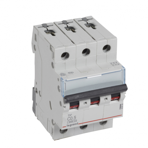 LEGRAND - WYŁĄCZNIK NADPRĄDOWY C 0.5A 3 BIEGUNY S303 - 403536