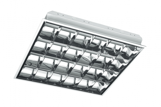 GTV - OPRAWA RASTROWA P/T IP20 600X600 4X18W POD ŚWIETLÓWKI LED RASTRO - GT-LE060JW-01