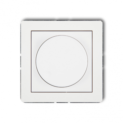 KARLIK - DECO BIAŁE REGULATOR OŚWIETLENIA LED 25DRO-2 biały mat - 25DRO-2