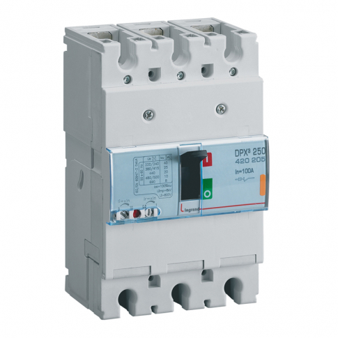 LEGRAND - WYŁĄCZNIK MOCY DPX3 3 BIEGUNY 100A PRĄD ZWARCIOWY 25KA DPX3 250 - 420205
