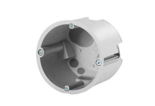 SIMET - PUSZKA DŹWIĘKOSZCZELNA 60MM Z MEMBRANAMI, O 68 MM X GŁ..58 MM SZARY - 83144002