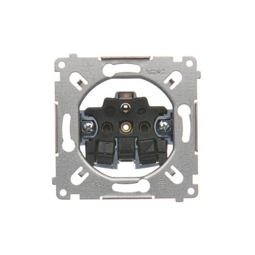 KONTAKT SIMON - Gniazdo wtyczkowe z uziemieniem (mechanizm) 16A, 250V~, szybkozłącza - SGZ1CM
