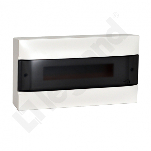 LEGRAND - ROZDZIELNIA NAŚCIENNA 1X18  DRZWI PRZEŹROCZYSTE PRACTIBOXS - 137436