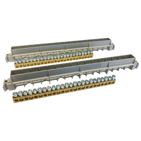 LEGRAND - LISTWY PRZYŁĄCZENIOWE N + PE DLA ROZDZIELNIC WNĘKOWYCH PRACTIBOX S 12-MODUŁOWYCH - 134812