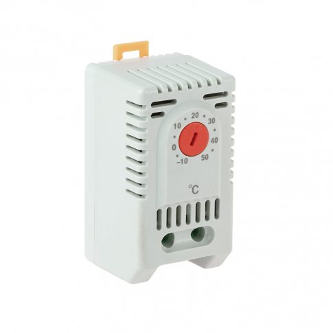 ZAKŁAD PRODUKCYJNO - HANDLOWY "ELEKTRO-PLAST" SPÓŁKA Z OGRANICZONĄ ODPOWIEDZIALNOŚCIĄ - TERMOSTAT NA GRZANIE 120-230V AC/DC STYK NC IP20 TH35 - 86.02