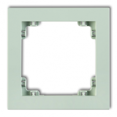 KARLIK - Ramka uniwersalna pojedyncza z tworzywa DECO Pastel Matt miętowy - 46DR-1
