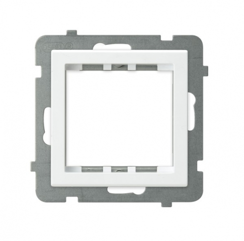 OSPEL - ADAPTER PODTYNKOWY SYSTEMU OSPEL 45, BIAŁY, SONATA - AP45-1R/m/00