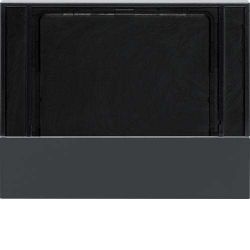 HAGER - Element centralny do regulatora temperatury i pokojowego, antracyt, mat, KNX e/s K.x . - 80960175