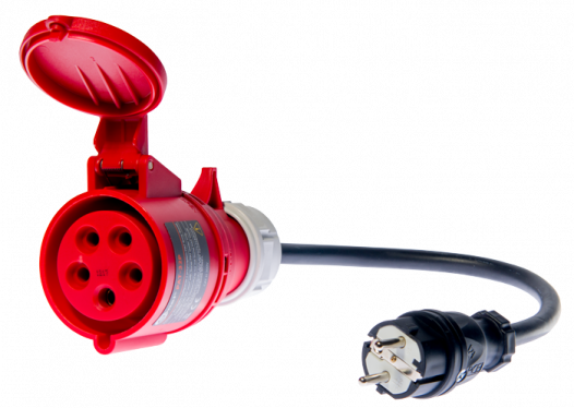 SONEL - ADAPTER GNIAZD TRÓJFAZOWYCH 32A - WAADAPAT32P