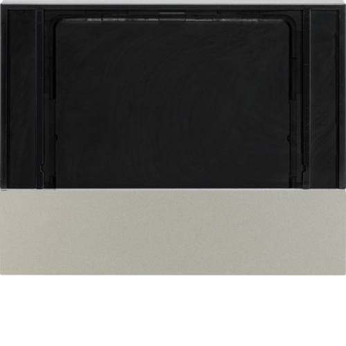 HAGER - Element centralny do regulatora temperatury i pokojowego, stal szlachetna, lakierowany KNX e/s K.x. - 80960173