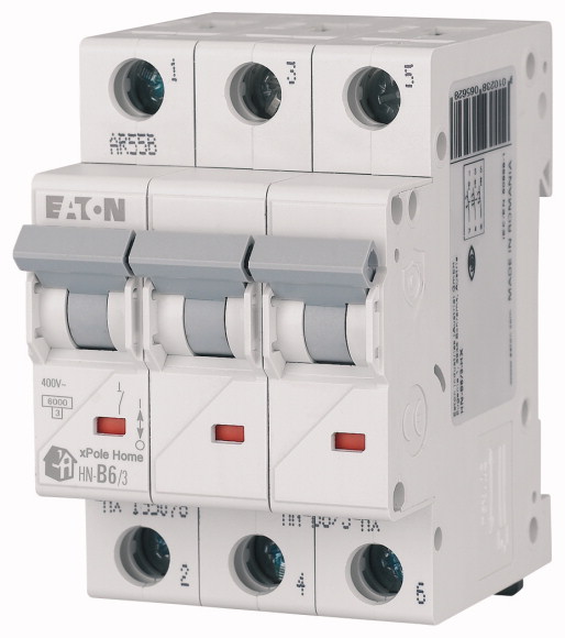EATON - WYŁĄCZNIK NADPRĄDOWY B 20A 3 BIEGUNY HN - 194882