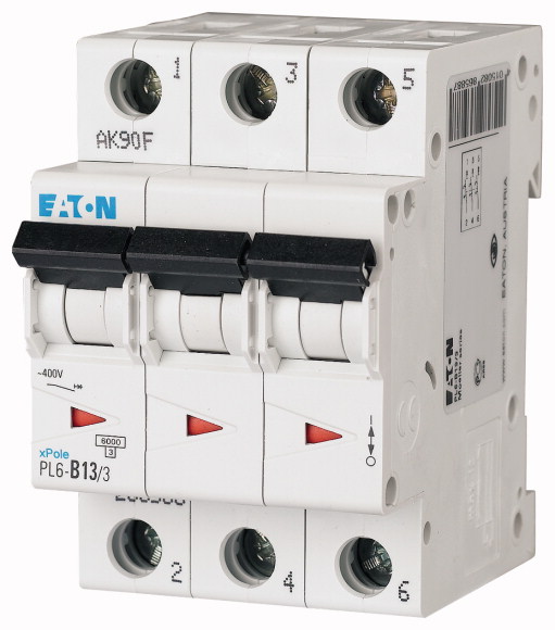 EATON - PL6-D13/3 Wyłącznik nadprądowy 6kA - 286612