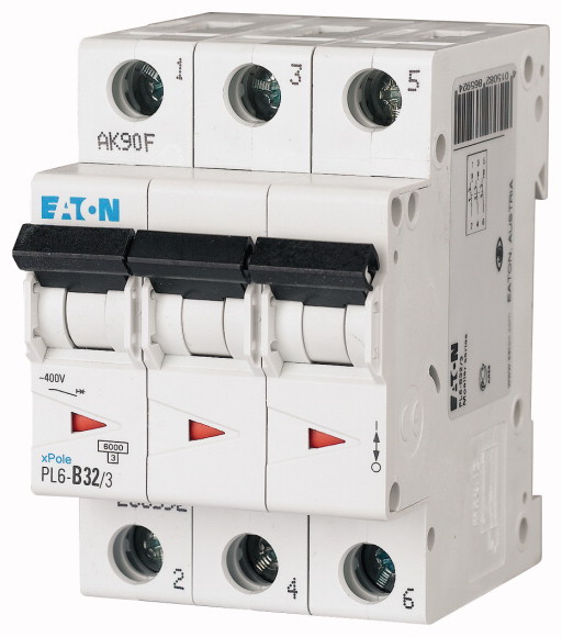 EATON - PL6-D32/3 Wyłącznik nadprądowy 6kA - 286616