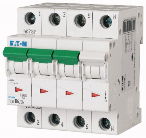 EATON - PL6-C4/3N Wyłącznik nadprądowy 6kA - 106906