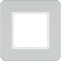 HAGER - RAMKA POJEDYNCZA ALUMINIUM AKSAMIT LAKIEROWANY Q.7 - 10116184