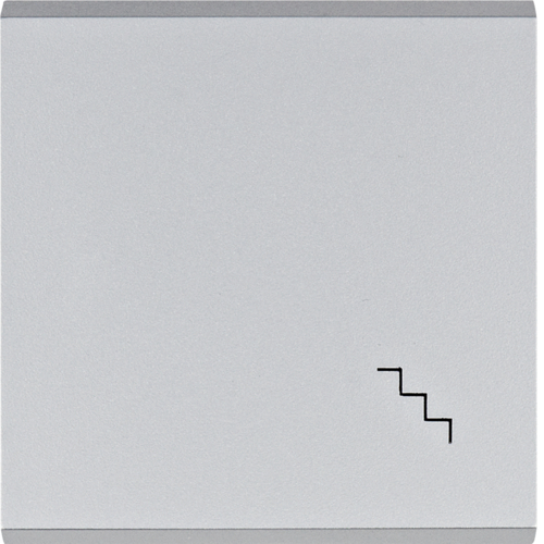 HAGER - lumina Klawisz z symbolem „Schody", srebrny - WL6032