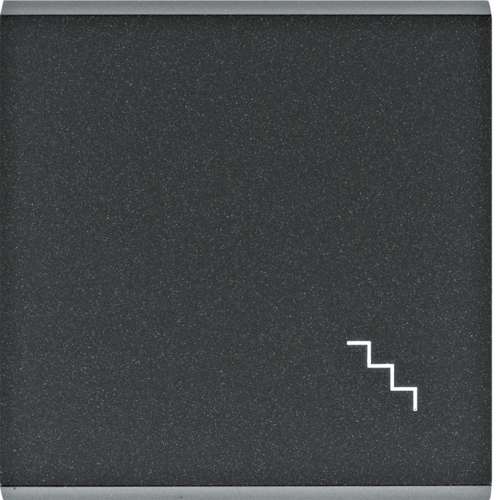 HAGER - lumina Klawisz z symbolem „Schody", czarny - WL6033
