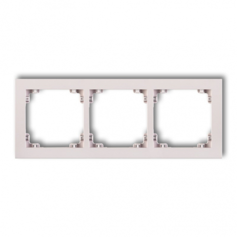 KARLIK - DECO PASTEL RAMKA 3-KROTNA MATT - 40DR-3