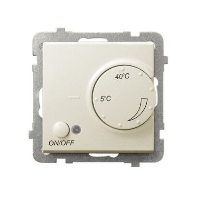 OSPEL - Regulator temperatury z czujnikiem napowietrznym ECRU. - RTP-1RN/m/27