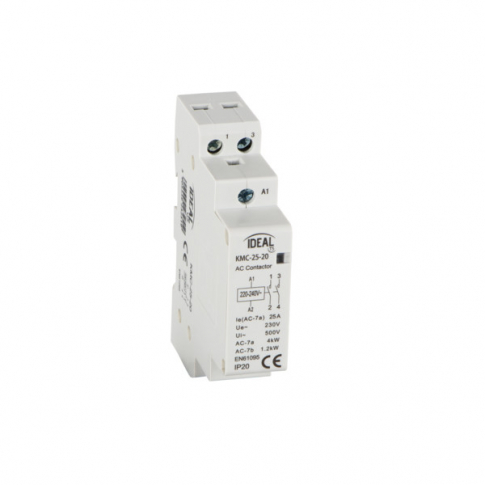 KANLUX - Stycznik modułowy, sterowanie230V AC KMC-25-20      - 23251