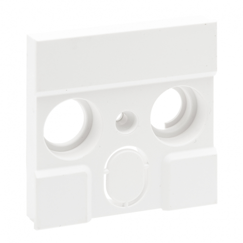 LEGRAND - PLAKIETKA GNIAZDA TV ZEWNĘTRZNYCH PRODUCENTÓW 3 OTWORY BIAŁY NILOE STEP - 863184
