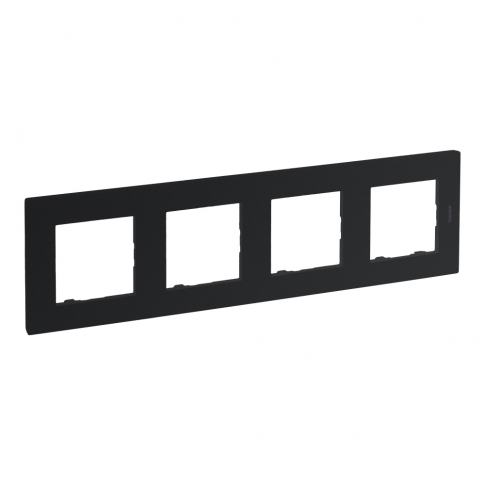 LEGRAND - RAMKA POCZWÓRNA ANTRACYT NILOE STEP - 863794
