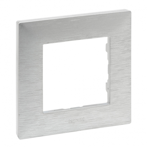 LEGRAND - RAMKA POJEDYNCZA SZCZOTKOWANE ALUMINIUM NILOE STEP - 863891