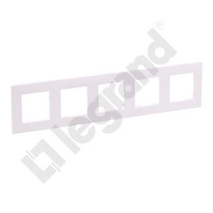 LEGRAND - RAMKA PIĘCIOKROTNA 5X - KOLOR PUDROWY RÓŻ NILOE STEP - 863295