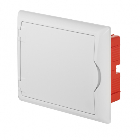 ELEKTRO-PLAST NASIELSK - ROZDZIELNIA RP 1/8 (N+PE) IP 40 DRZWI BIAŁE ECONOMIC BOX - 2512-00