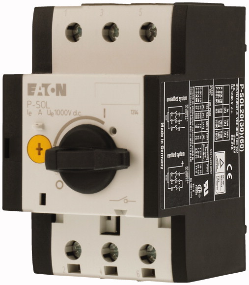 EATON - Rozłącznik 2-biegunowy 30 A DC P-SOL30. - 120935
