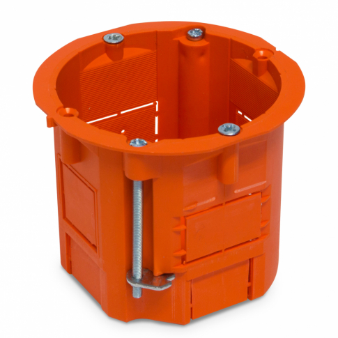 PLASTROL - PUSZKA PODTYNK FI 60X60 DO PŁYT GIPSOWYCH POMARAŃCZOWY - PK-60/60G