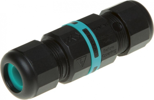 LUMIQON SPÓŁKA Z OGRANICZONĄ ODPOWIEDZIALNOŚCIĄ - ZŁĄCZKA SKRĘCANA 3 TOROWA CONNECTOR IP68 NA PRZEWÓD 7-12MM - THB.391.A3A