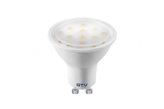 GTV - ŹRÓDŁO LED GU10 3W 220lm 4000K NW 120° ODPOWIEDNIK 23W  - LD-NGU10PN-3W