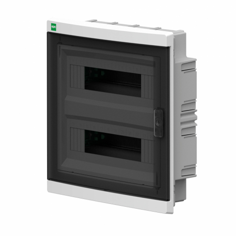 ELEKTRO-PLAST NASIELSK - ROZDZIELNIA RP 2x12 PE+N DYMNY ELEGANT  - 2435-01