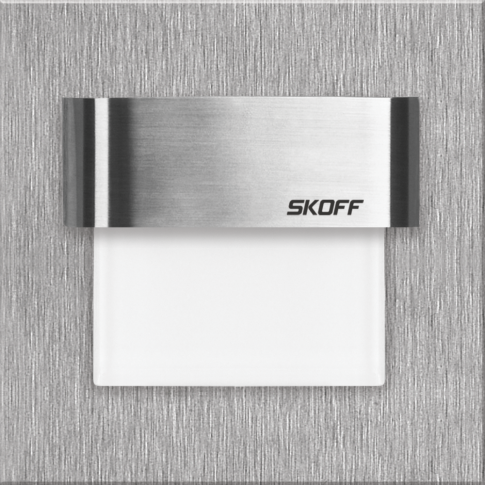 SKOFF - OPRAWKA ŚCIENNA SCHODOWA LED IP20 0.8W 10V DC 4000K TANGO LED LIGHT - ML-TAN-K-N-1-PL-00-01